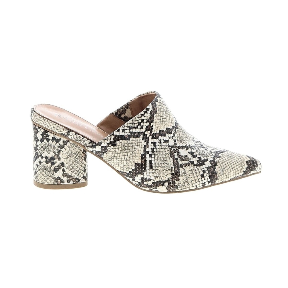 Rohb by Joyce Azria Snake Mule